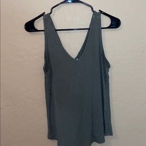 Mudd dark green tank top
